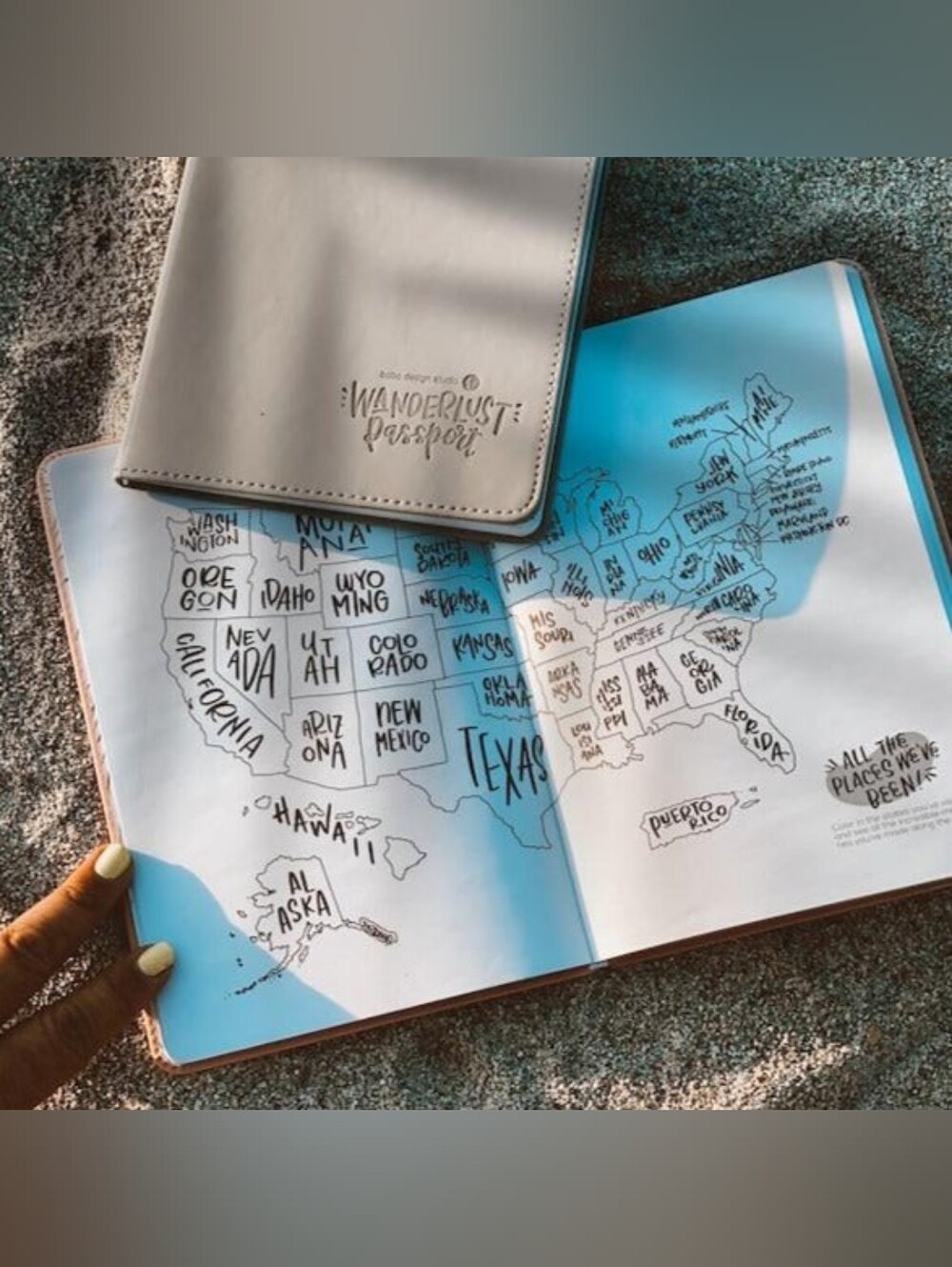 *NEW, SEALED* Wanderlust Passport Travel Journal - Goldenrod Yellow - Picture 12 of 14